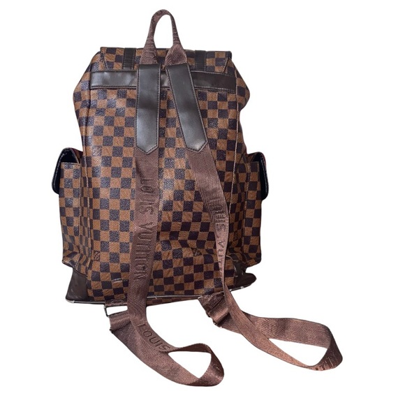 Louis Vuitton REP Check Pattern Runner Backpack Straps - Picture 8 of 11
